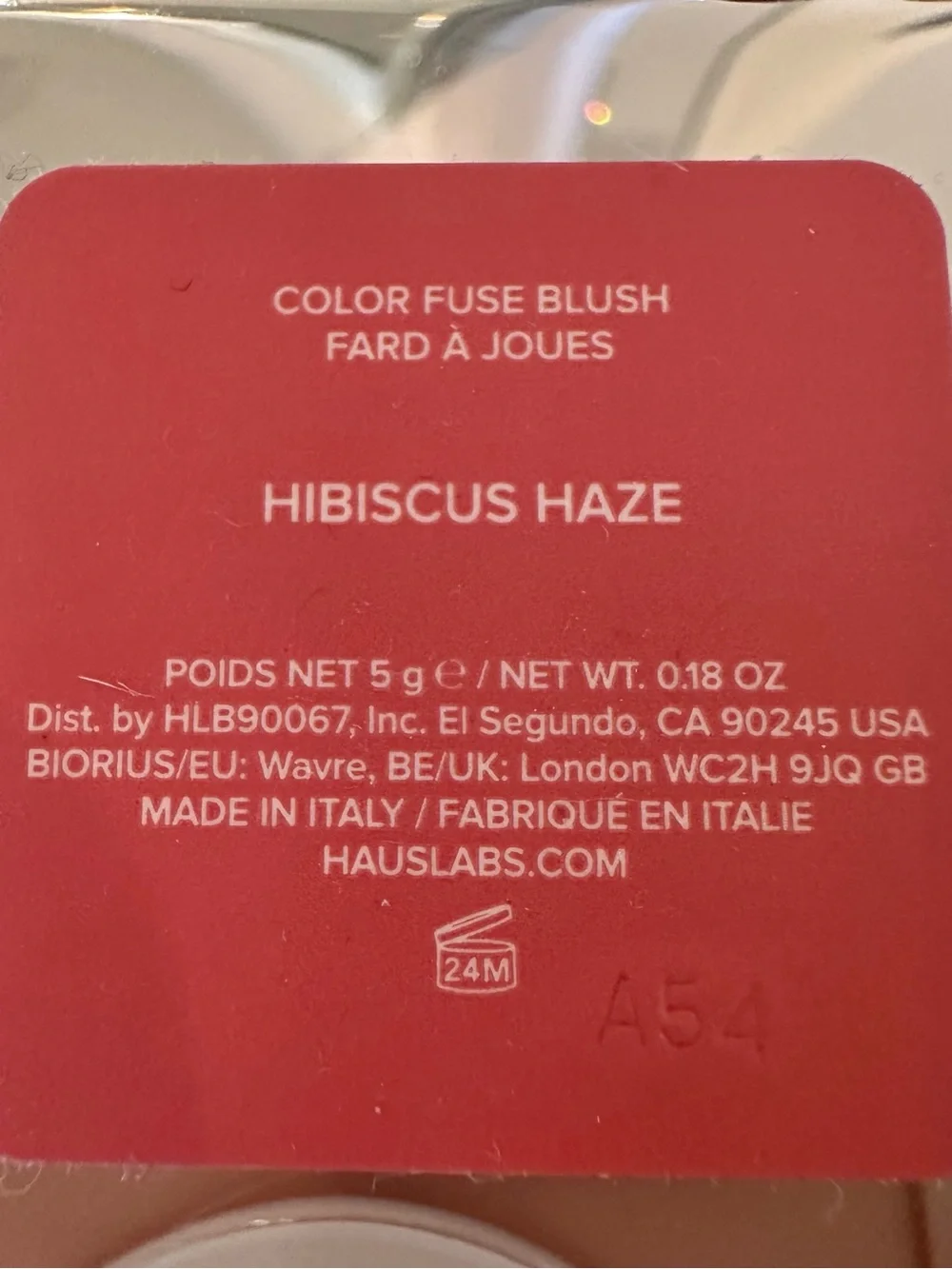 New Haus Labs Cheek Blush “Hibiscus Haze”